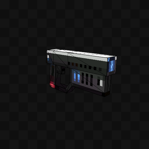 Pixel Pistol Model