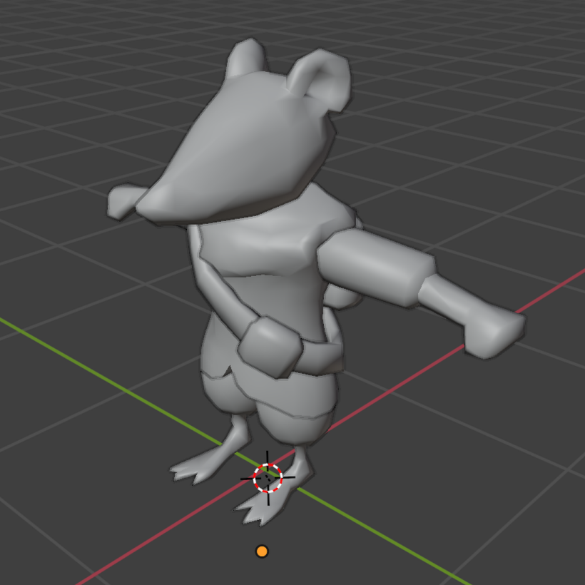 First Antonio 3D Mesh