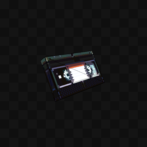 Pixel VHS Cassette Model